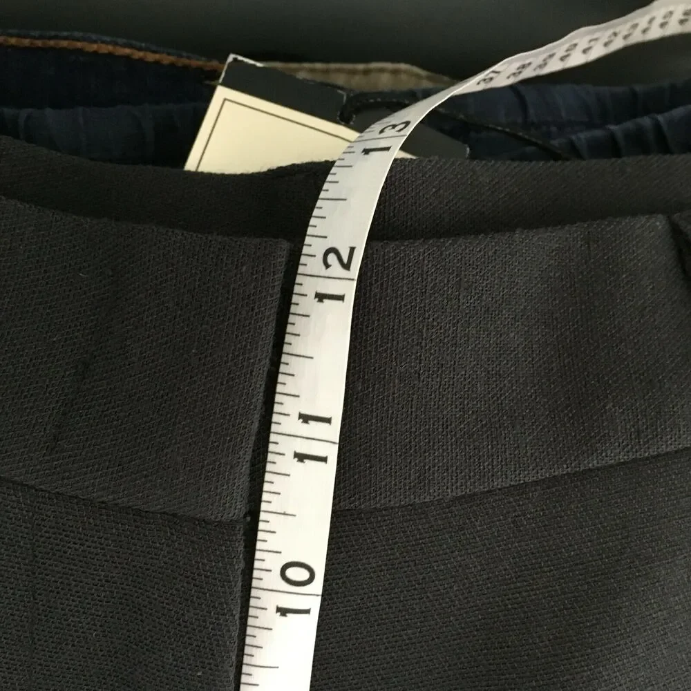 Jenne Maag Pants Womens Sz 14 Black Stretch Trouser Dress Straight Leg - Picture 9 of 11